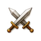 Espadas cruzadas, símbolo militar